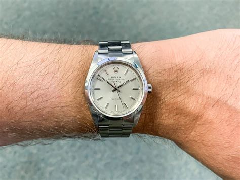 rolex air king watch review|rolex air king 14000 review.